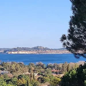 Eden Lou, L'appart Climatisé Avec Vue Exceptionnelle Sur Saint Tropez Appartement